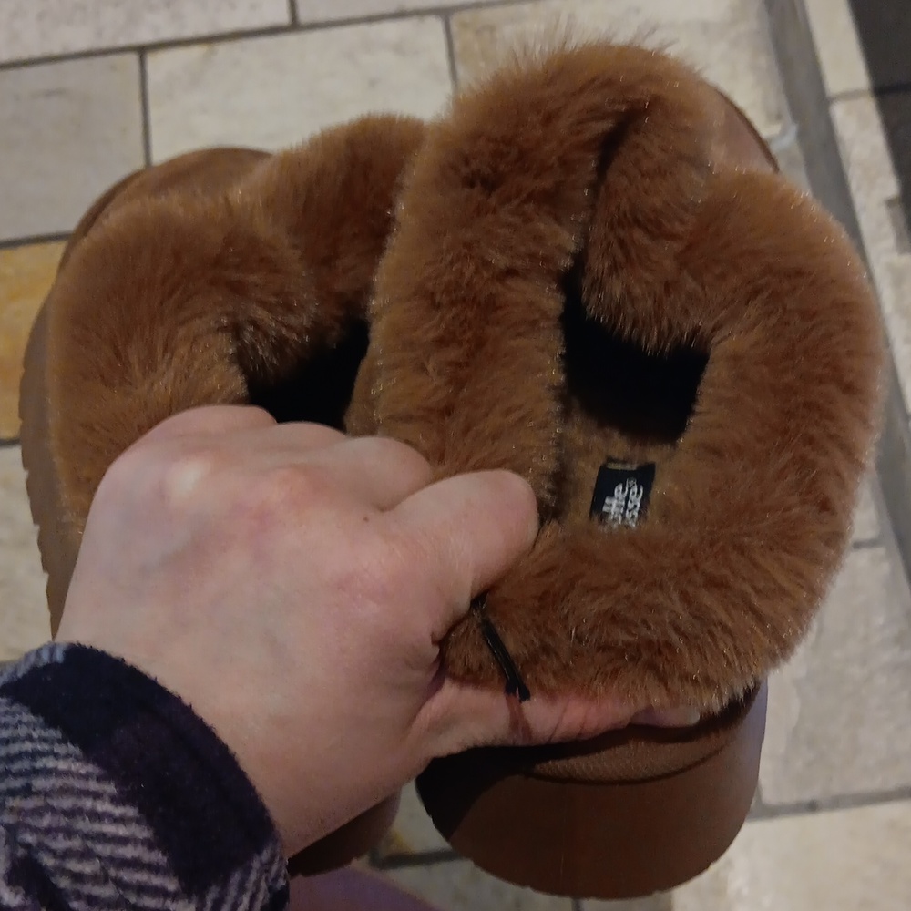 Platform Slipper Booties